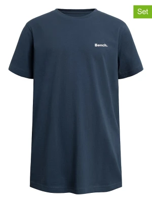 Bench Koszulki (3 szt.) "Shades" w kolorze biało-granatowo-czarnym rozmiar: 140
