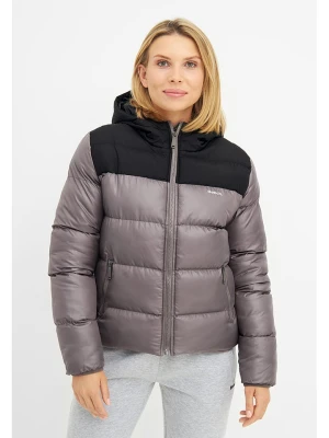 Bench Kurtka pikowana "Kaylee" w kolorze szaro-czarnym rozmiar: 40