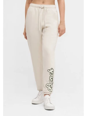 Bench Spodnie dresowe "Arth" w kolorze kremowym rozmiar: 38