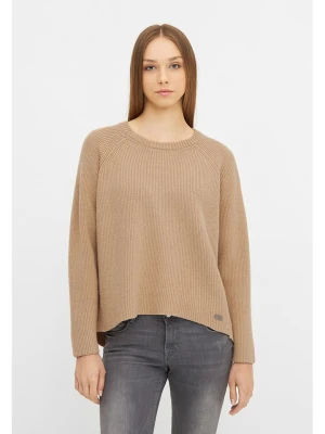 Bench Sweter "Kiruna" w kolorze beżowym rozmiar: 42