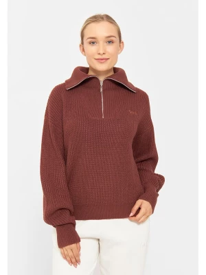 Bench Sweter "Thurynn" w kolorze jasnobrązowym rozmiar: 40