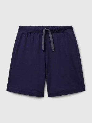 Benetton, 100% Cotton Bermudas, size XL, Dark Blue, Kids United Colors of Benetton
