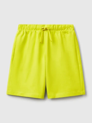 Benetton, 100% Cotton Bermudas, size M, , Kids United Colors of Benetton
