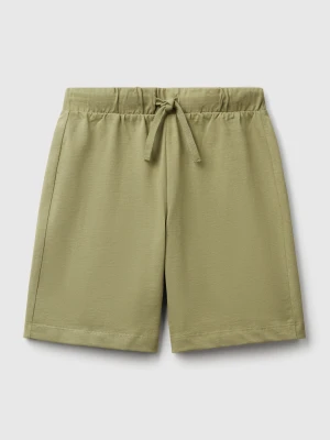 Benetton, 100% Cotton Bermudas, size XL, , Kids United Colors of Benetton