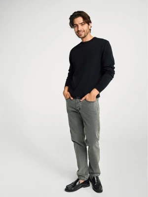 Zdjęcie produktu Benetton, 100% Cotton Crew Neck Top, Size: XS, Black, Men United Colors of Benetton