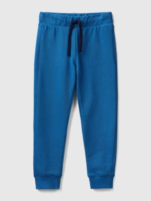 Benetton, 100% Cotton Sweatpants, size 2XL, Blue, Kids United Colors of Benetton