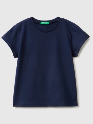 Benetton, 100% Organic Cotton T-shirt, size 104, Dark Blue, Kids United Colors of Benetton