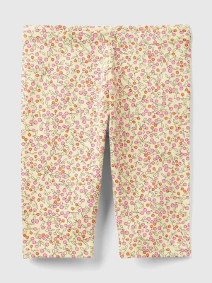 Benetton, 3/4 Length Leggings With Fruit Print, size 104, Creamy White, Kids United Colors of Benetton
