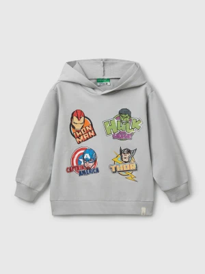 Zdjęcie produktu Benetton, Avengers ©marvel Sweatshirt, size 116, Gray, Kids United Colors of Benetton