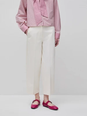 Benetton, Balloon Leg Pants, Creamy White, Women United Colors of Benetton