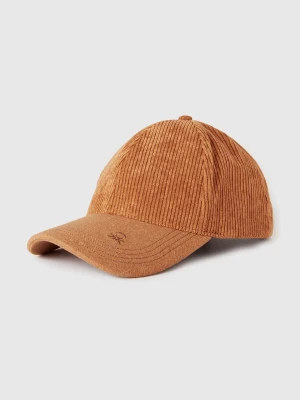 Zdjęcie produktu Benetton, Baseball Cap With Logo Embroidery, Size: OS, Beige, Men United Colors of Benetton