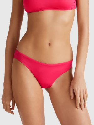 Benetton, Basic Swim Bottoms In Econyl®, size XS, Fuchsia, Women United Colors of Benetton