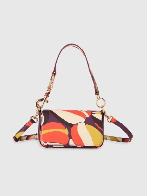 Benetton, Be Bag Mini Floral, Size: OS, Purple, Women United Colors of Benetton