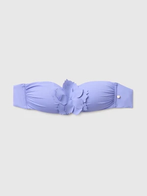 Benetton, Beach Band With Flower Application, Size: 1°, Lavender, Women United Colors of Benetton