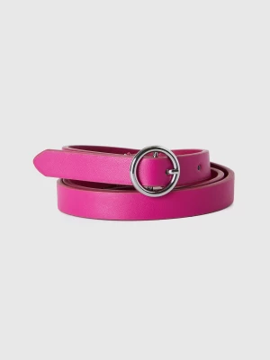 Benetton, Belt In Coated Fabric, size M-L, Pink, Kids United Colors of Benetton