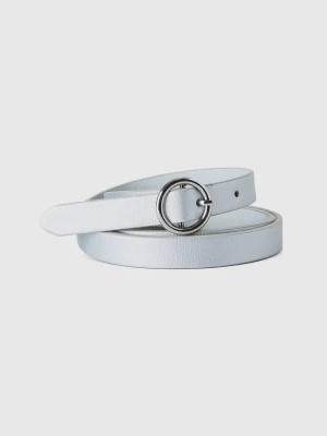 Benetton, Belt In Coated Fabric, size XL-3XL, Silver, Kids United Colors of Benetton