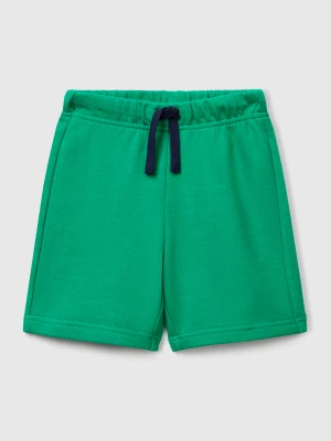 Benetton, Bermudas In Sweat Cotton, size 116, Green, Kids United Colors of Benetton
