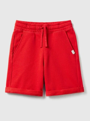 Benetton Bermudy w kolorze czerwonym rozmiar: 122