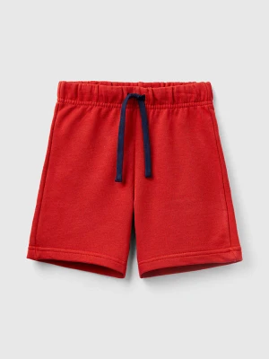 Benetton Bermudy w kolorze czerwonym rozmiar: 90