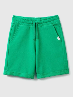 Benetton Bermudy w kolorze zielonym rozmiar: 122