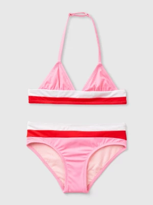 Benetton, Bikini In Econyl®, size 2XL, Pink, Kids United Colors of Benetton