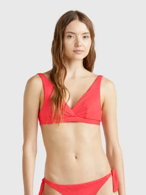 Benetton, Bikini Top In Econyl®, size 1°, Coral, Women United Colors of Benetton