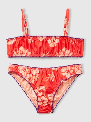 Benetton, Bikini With Floral Print, size XXS, , Kids United Colors of Benetton