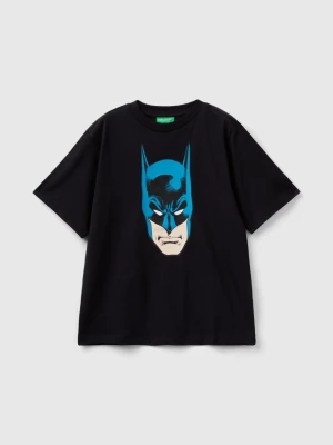 Benetton, Black Batman ©&™ Dc Comics T-shirt, size 2XL, Black, Kids United Colors of Benetton