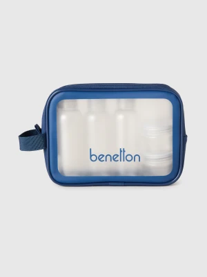 Benetton, Blue Beauty Case, Size: OS, Blue, Women United Colors of Benetton