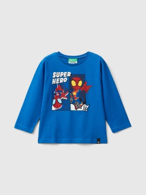 Benetton, Blue ©marvel Spiderman T-shirt, size 110, Blue, Kids United Colors of Benetton