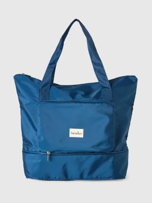 Benetton, Blue Resealable Bag, Size: OS, Blue, Women United Colors of Benetton