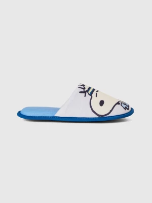 Benetton, Blue Snoopy ©peanuts Slippers, size 28-29, Light Blue, Kids United Colors of Benetton