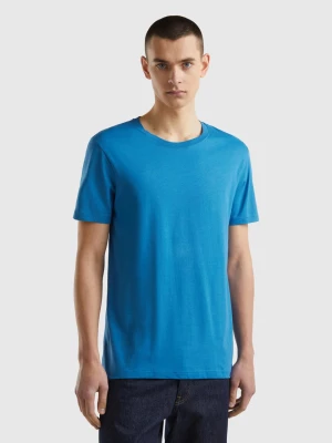 Benetton, Blue T-shirt, size XXXL, Blue, Men United Colors of Benetton