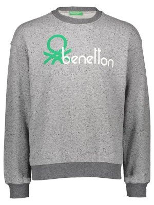 Benetton Bluza w kolorze jasnoszarym rozmiar: L