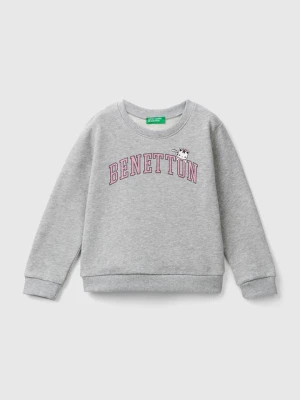 Benetton Bluza w kolorze szarym rozmiar: 90