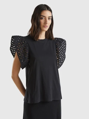 Benetton Bluzka w kolorze czarnym rozmiar: M