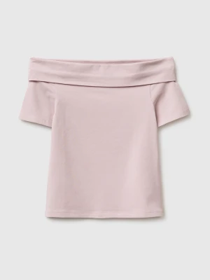 Benetton, Boat-neck T-shirt, Size: XL, Pink, Kids United Colors of Benetton