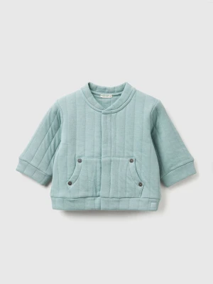 Benetton, Bomber With Light Padding, Size: 82, Aqua, Kids United Colors of Benetton