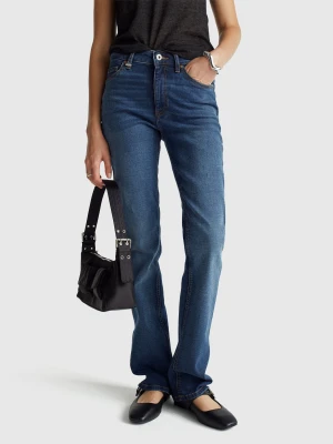 Benetton, Bootcut Jeans, Size: 34, Blue, Women United Colors of Benetton