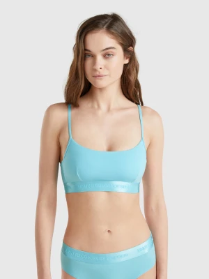 Zdjęcie produktu Benetton, Bra In Stretch Cotton, size 1°, Turquoise, Women United Colors of Benetton