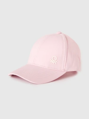 Benetton, Canvas Baseball Cap, Size: 104, Pink, Kids United Colors of Benetton