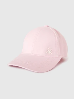 Benetton, Canvas Baseball Hat, Size: S, Pink, Kids United Colors of Benetton