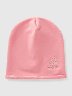 Benetton, Cap In Stretch Cotton, size S, Pink, Kids United Colors of Benetton