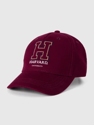 Benetton, Cap With Embroidery ©harvard University, Size: S, Burgundy, Kids United Colors of Benetton
