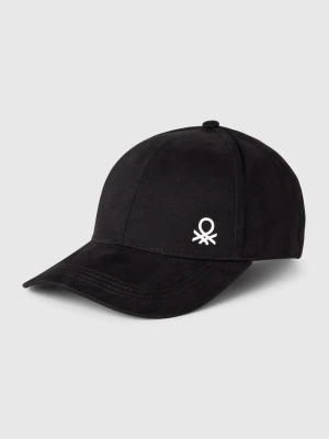 Benetton, Cap With Visor, Size: S, Black, Kids United Colors of Benetton