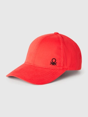 Benetton, Cap With Visor, size M-L, Red, Kids United Colors of Benetton