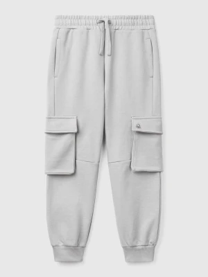 Zdjęcie produktu Benetton, Cargo Sweatpants, size XL, Gray, Kids United Colors of Benetton