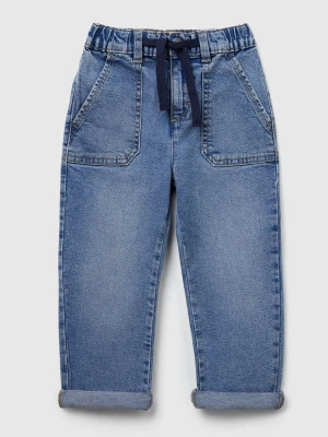 Benetton, Carrot Fit Jeans, Size: 116, Light Blue, Kids United Colors of Benetton