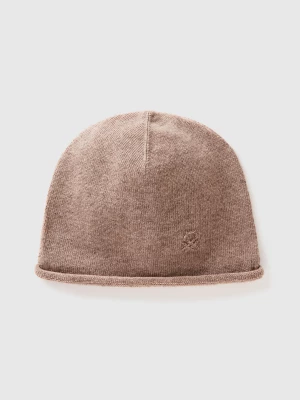 Benetton, Cashmere Blend Cap, size OS, Brown, Women United Colors of Benetton