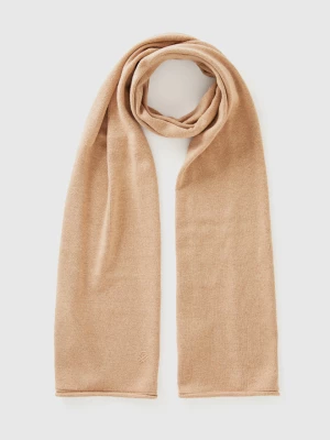 Benetton, Cashmere Blend Scarf, size OS, Beige, Women United Colors of Benetton